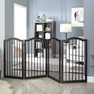 Hutchens Arched Free Standing Pet Gate