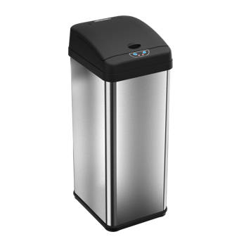 Itouchless 13 Gallon Pet Proof Sensor Trash Can With Absorbx Odour