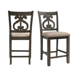 Martiques Counter Upholstered Dining Chair (Set Of 2) by Lark Manor #1