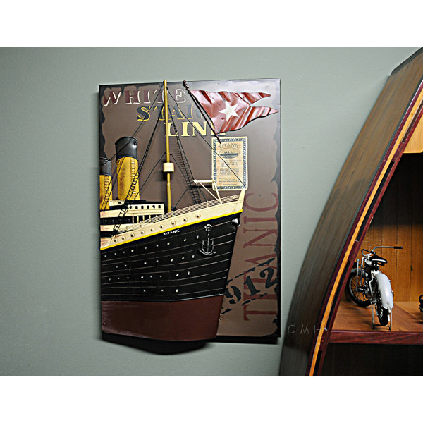 Old Modern Handicrafts Titanic Front Bow 3d Painting Wall Decor Wayfair