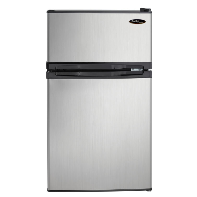 Danby Designer 3 1 Cubic Feet Cu Ft Freestanding Mini Fridge With Freezer Reviews Wayfair Ca