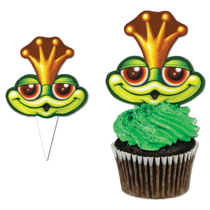 The Beistle Company Princess Frog Cake Topper Wayfair