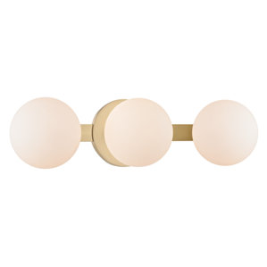 Bathroom Vanity Lights Polished Brass mid-century modern bathroom vanity lighting you'll love | wayfair Bathroom Vanity Lights Polished Brass mid-century modern bathroom vanity lighting you'll love | wayfair