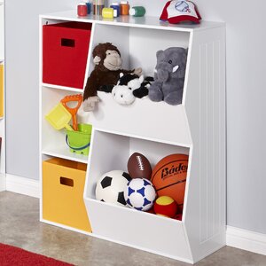 3 Cubby 2 Veggie Bin Toy Organizer