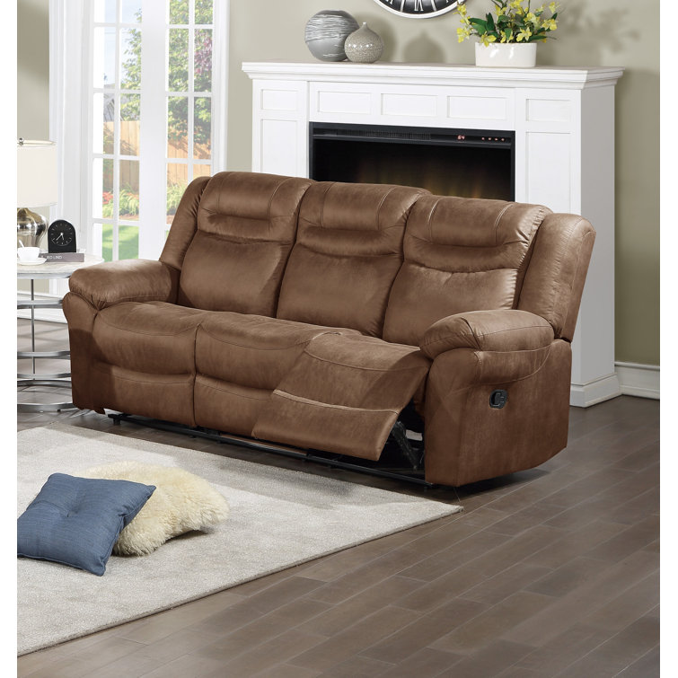 Red Barrel Studio® Mahmod 86'' Pillow Top Arm Reclining Sofa Wayfair