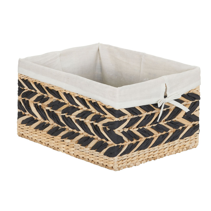 Ebern Designs Decorative Storage Band Wicker Basket Reviews