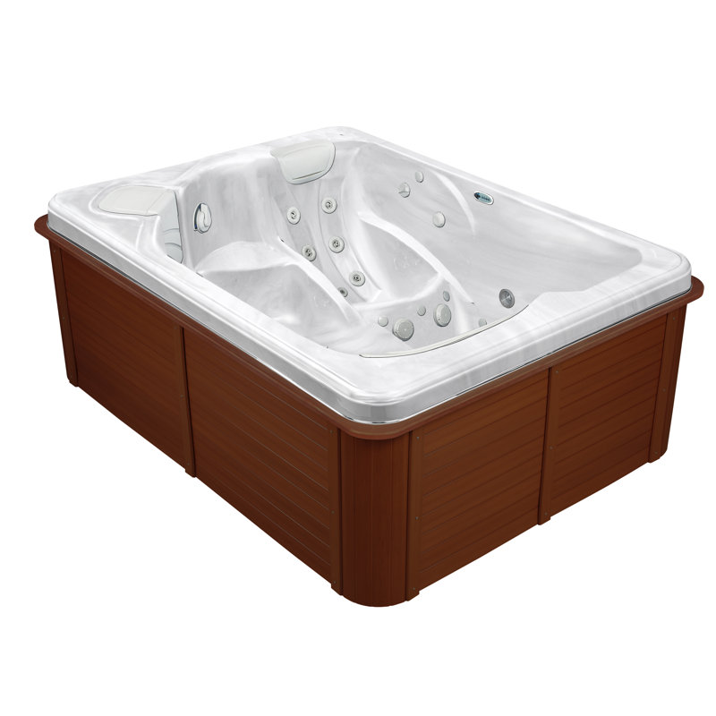 Thermospas 3 Person 35 Jet Hot Tub With Led Light And Ozone System Wayfair