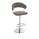 New York Adjustable Height Swivel Bar Stool by Connubia
