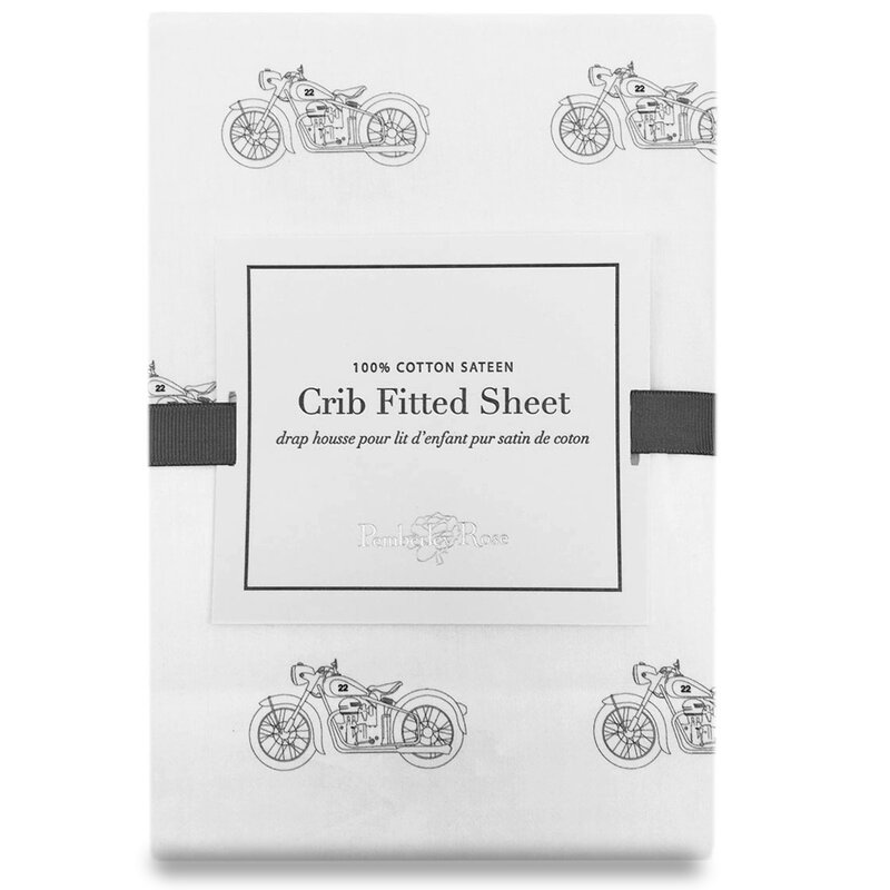 Pemberley Rose Motorcycle Fitted Crib Sheet Wayfair Ca