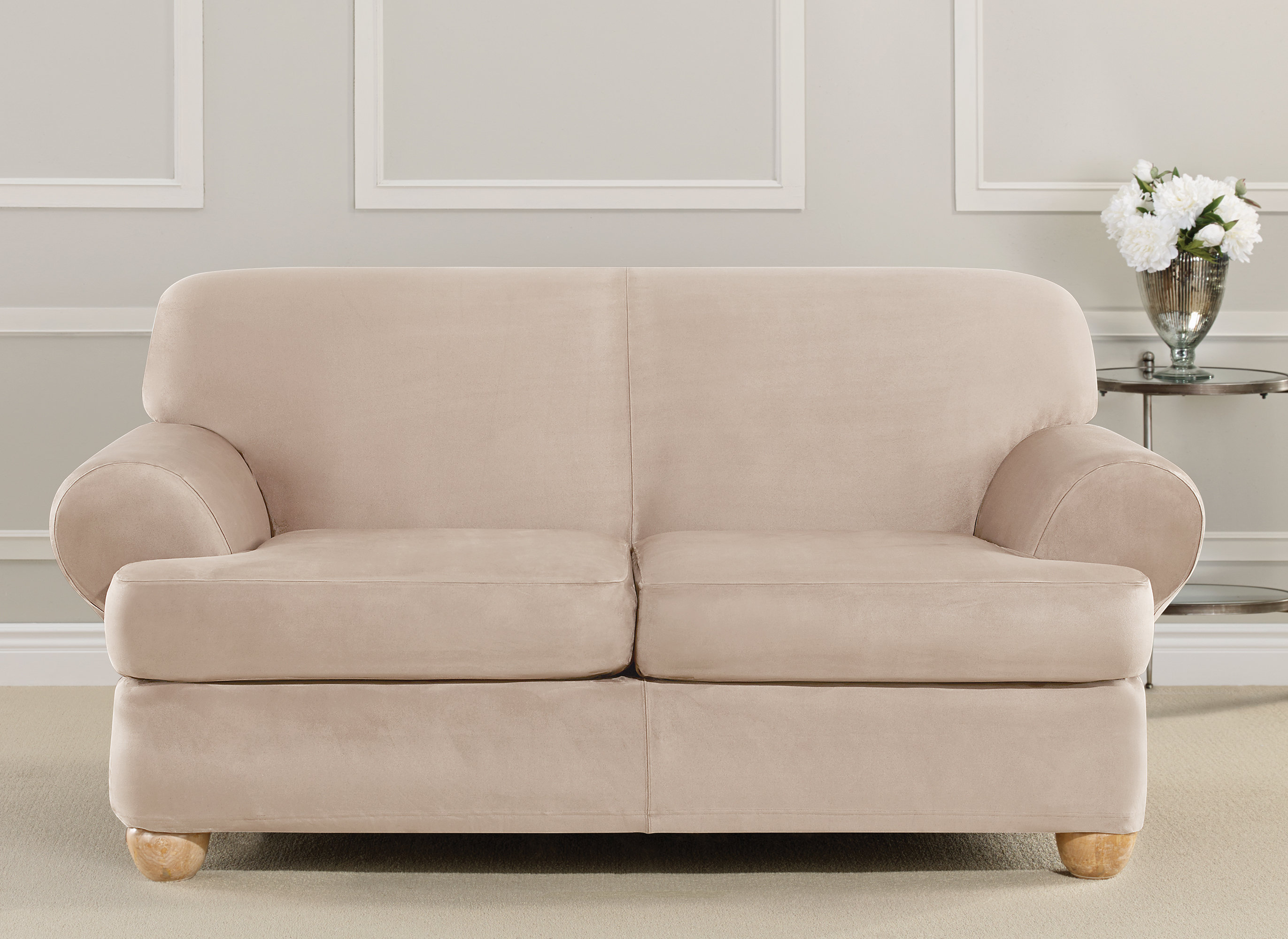 Sure Fit TCushion Loveseat Slipcover & Reviews Wayfair