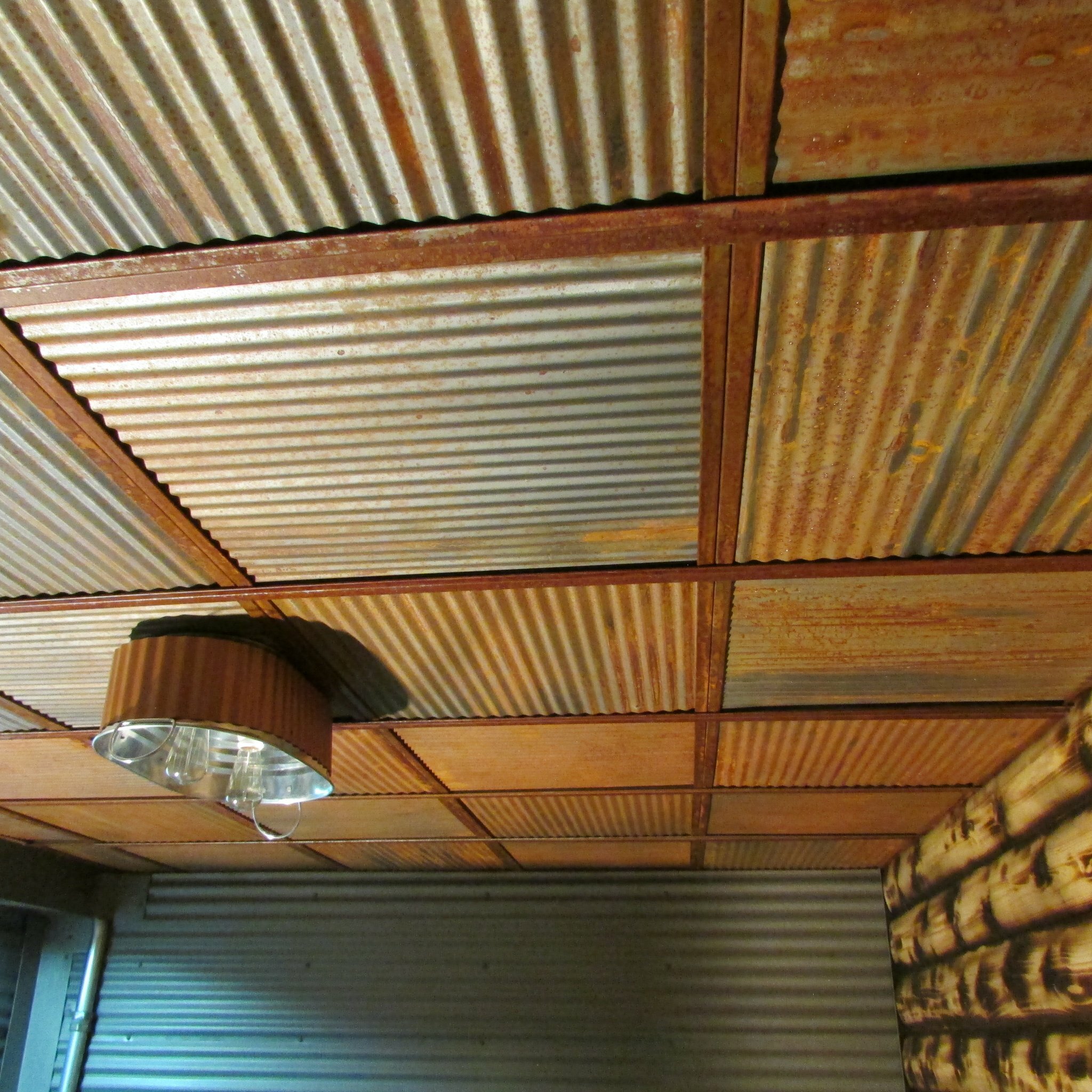 Dakota Tin Colorado 2 Ft X 2 Ft Drop In Metal Ceiling Tile In Rust Reviews Wayfair