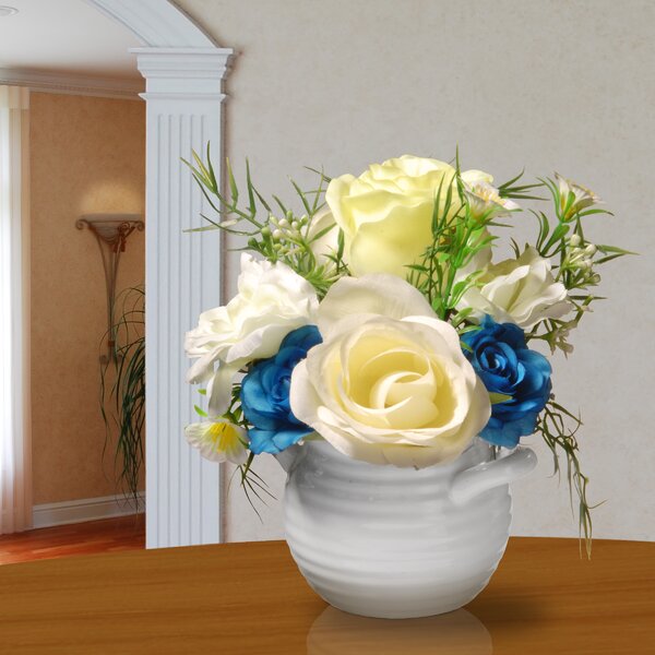 Navy Blue Silk Flowers Wayfair