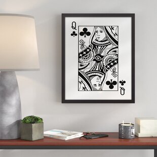 King Of Spades Playing Cards Casino Poker Black White Fashion Modern Design Home Office Decor Canvas Print Wall Art Picture