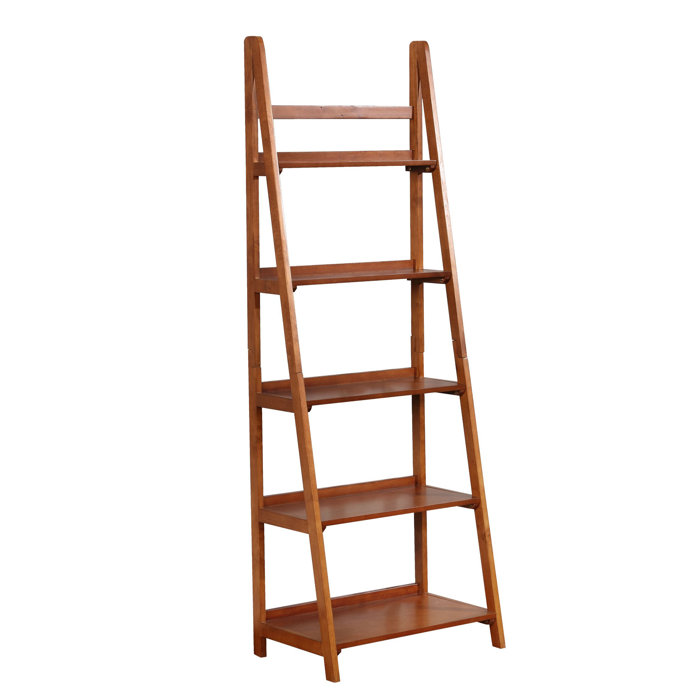 Tremaine Wooden Ladder Bookcase Tremaine Wooden Ladder Bookcase