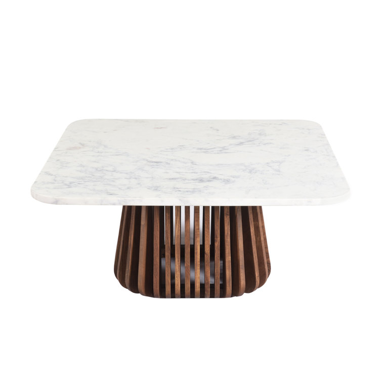 genuine marble side table