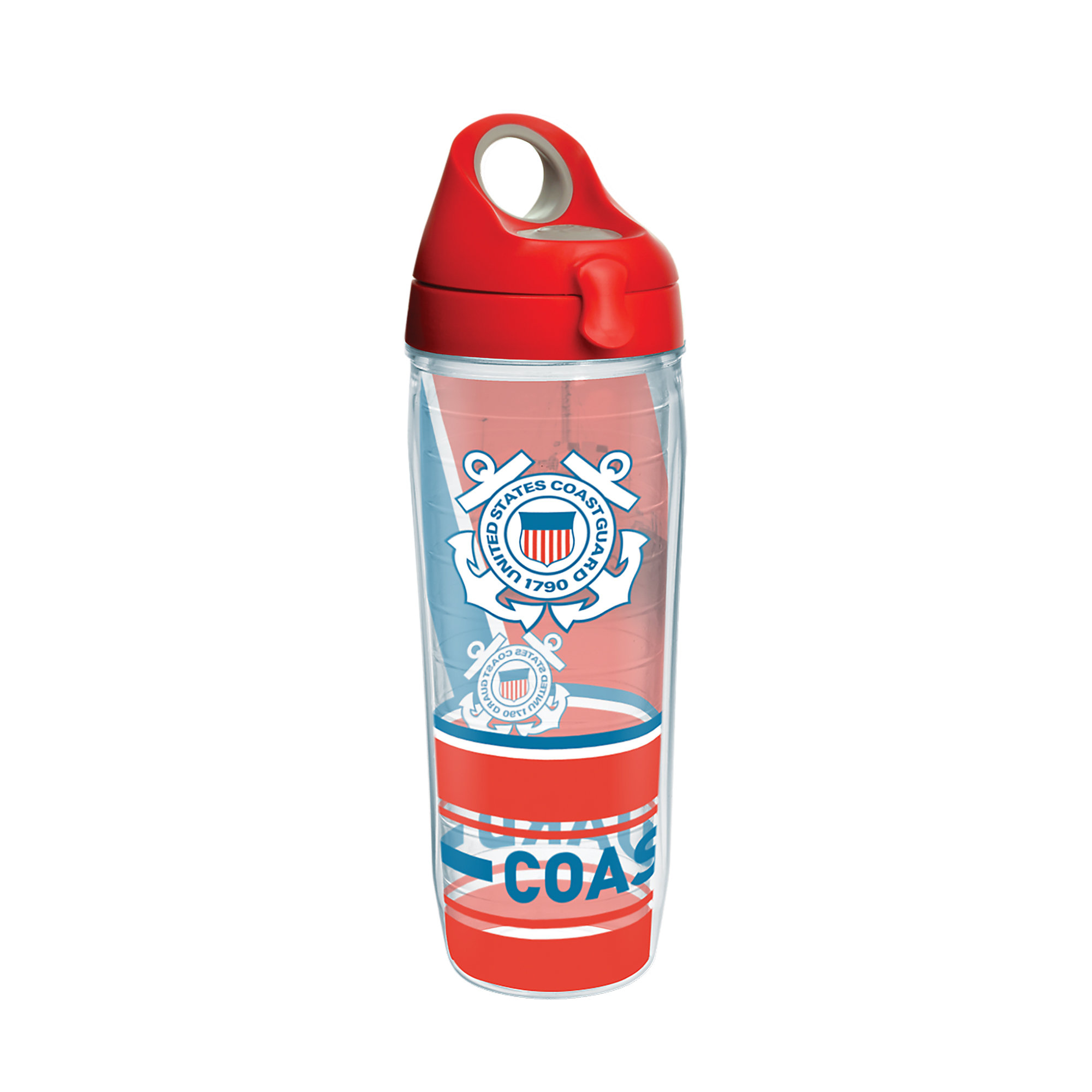 Tervis Tumbler American Pride Uscg Forever Proud 24 Oz Insulated Tritan Plastic Water Bottle Wayfair