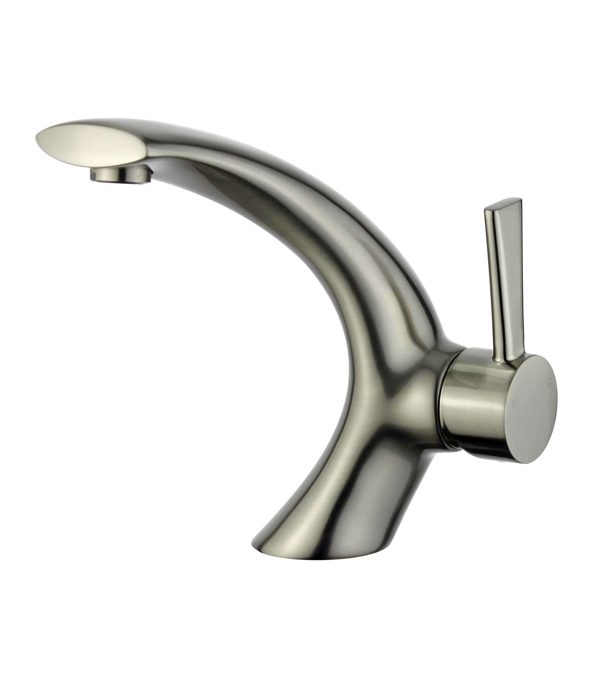 Bellaterra Home Bilbao Single Hole Bathroom Faucet With Drain Assembly Reviews Wayfair