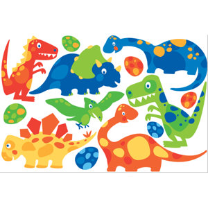 Dino Friends Wall Decal
