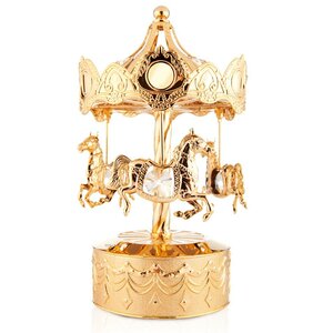 Carousel Horse Music Box Figurine