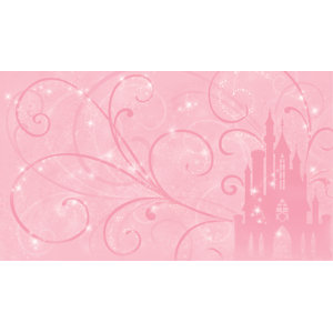 Walt Disney Kids II Princess Scroll Castle 10.5' x 72