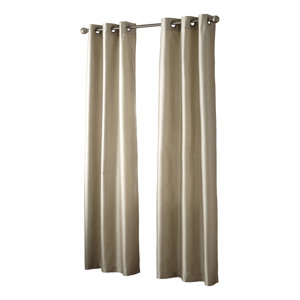 Zana Solid Blackout Grommet Curtain Panels (Set of 2)