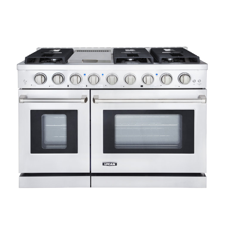 Lycan 48 Inch Professional Gas Range Wayfair.ca