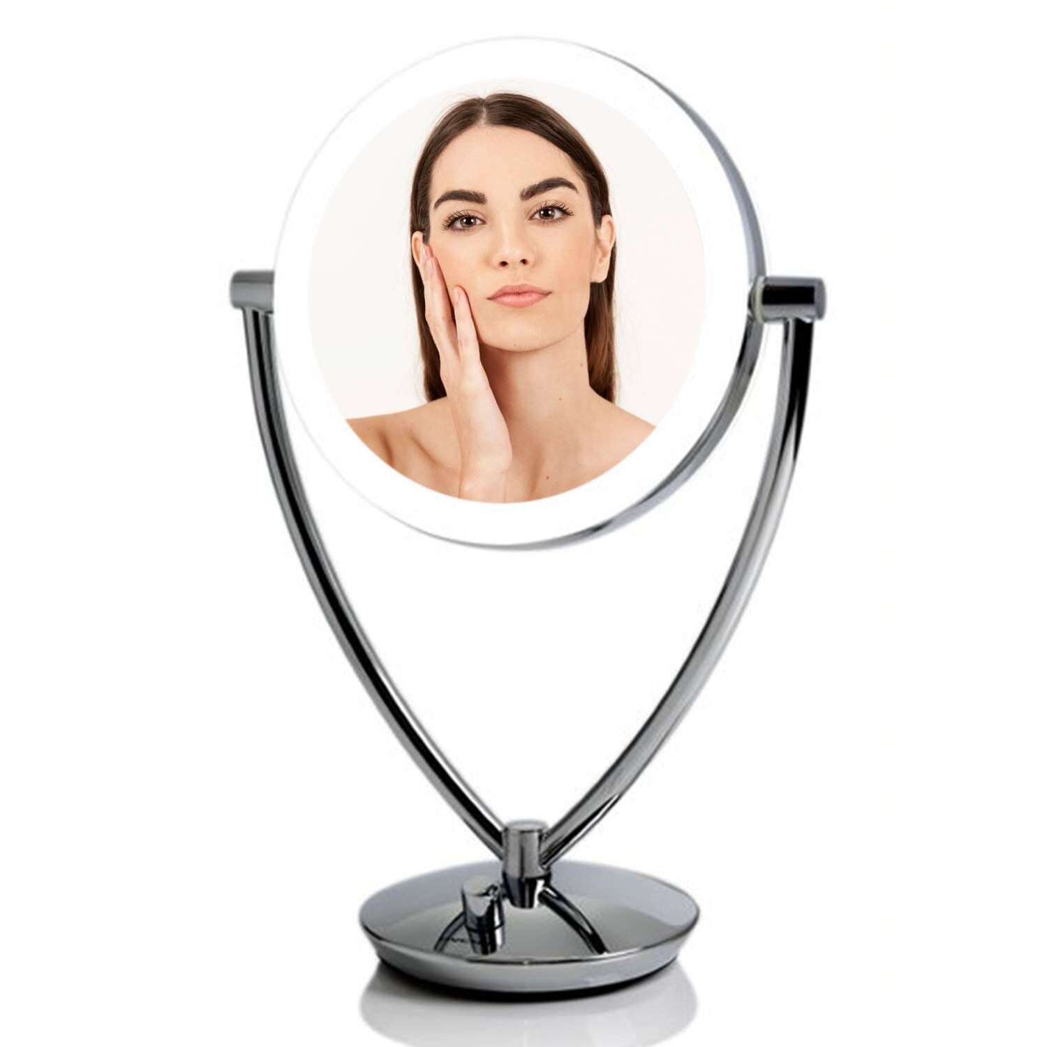 magnifying vanity mirror