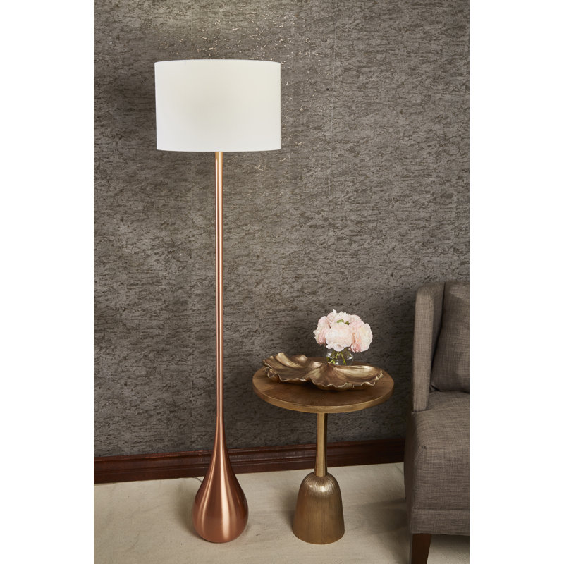 wayfair copper floor lamp