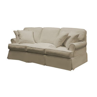 C Gables Slipcovered Sofa Beachcrest Home Upholstery