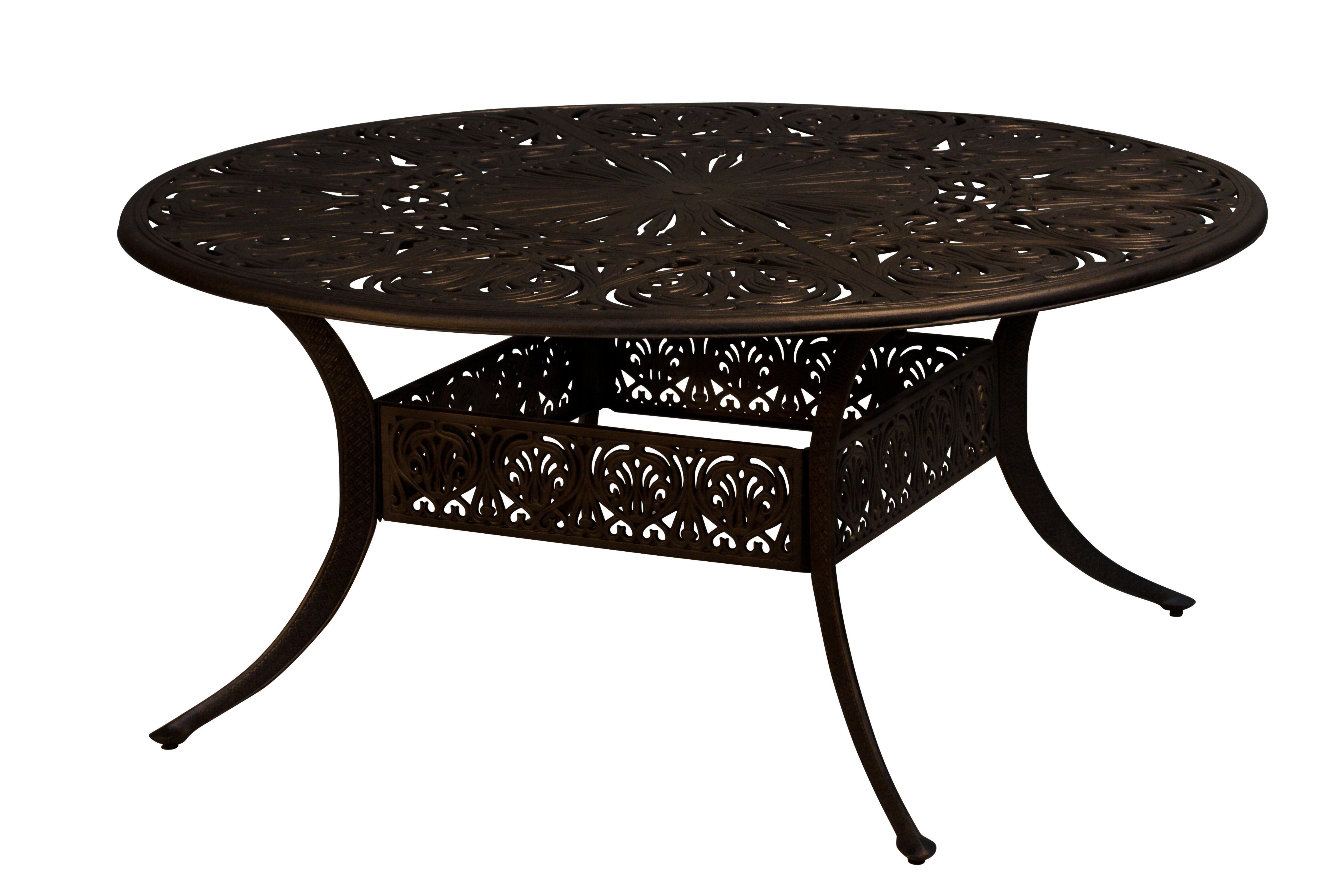 World Menagerie Safford Metal Dining Table Wayfair Ca