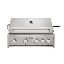 dual fuel bbq with rotisserie