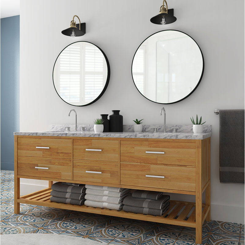 Mercury Row Colton Modern Contemporary Beveled Round Accent
