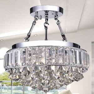 Themis 4-Light Semi-Flush Mount