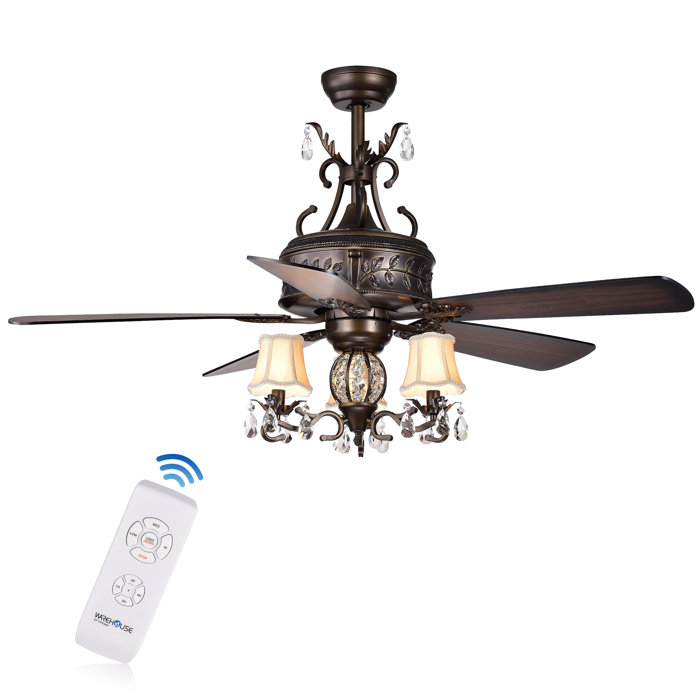 52 Wegate 5 Blade Ceiling Fans With Remote