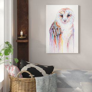 Huge Large Big Poster Thin Canvas Wall Art Print Home Decor Animal Owl Eyes