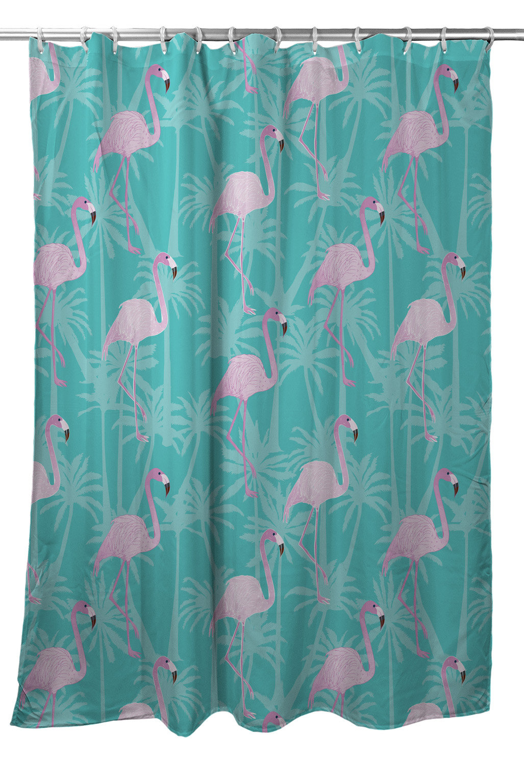 Bay Isle Home Afton On Aqua Single Shower Curtain Wayfair