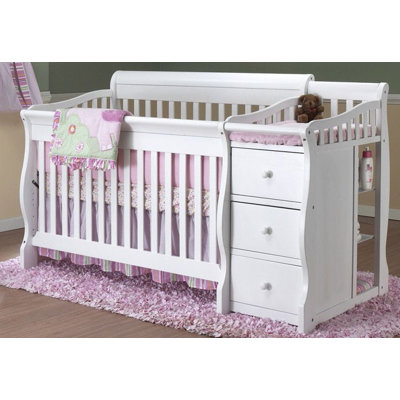 palisades convertible standard crib and changer combo 3 piece nursery furniture set