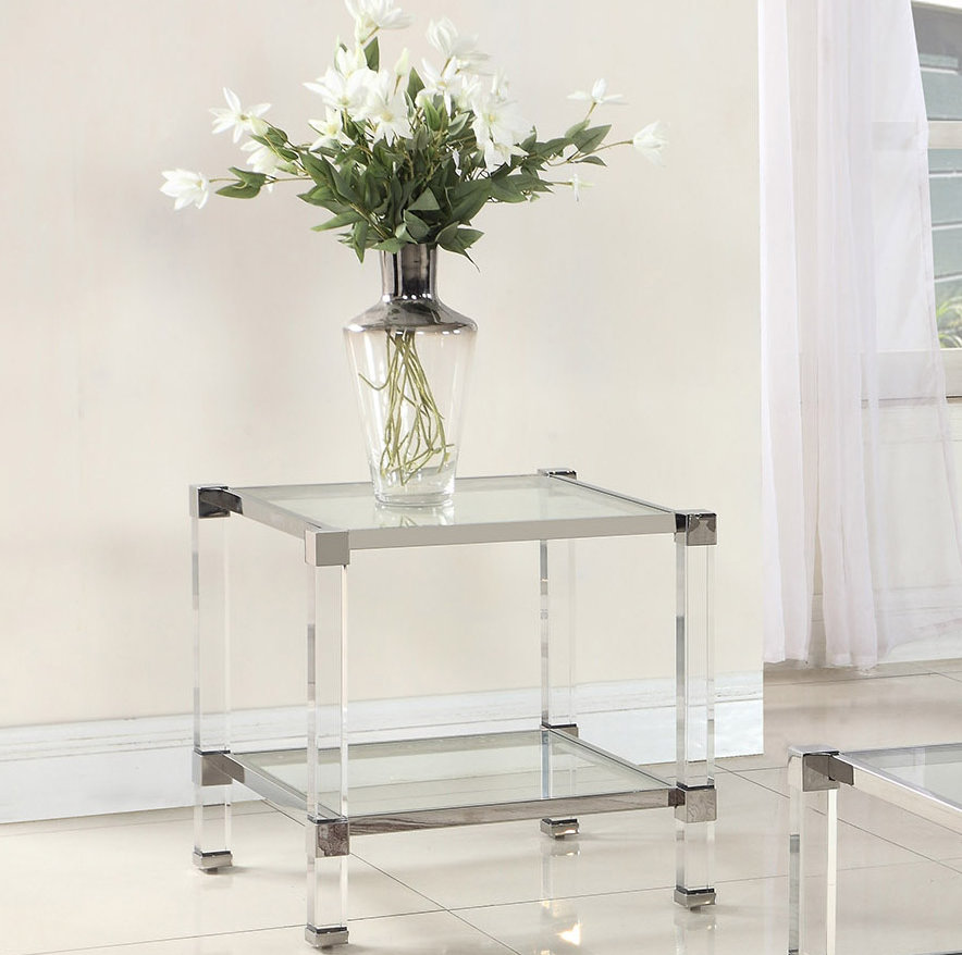 Orren Ellis Mcauley End Table Wayfair
