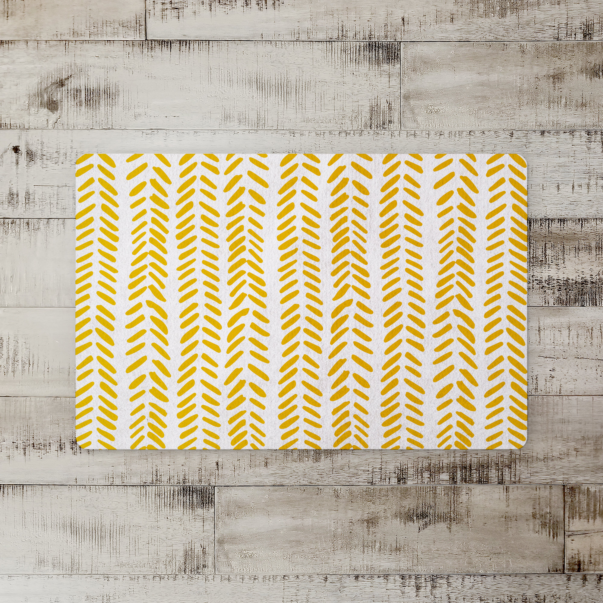 Foundry Select Springboro Herringbone Kitchen Mat Reviews Wayfair