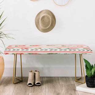 Go to store & view more images East Urban Home Allyson Johnson Faux Leather Bench