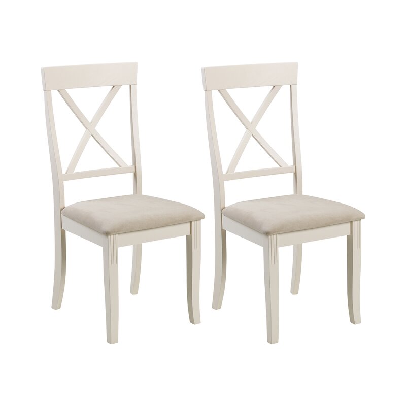 August Grove Isabelle Solid Wood Dining Chair & Reviews Wayfair.co.uk