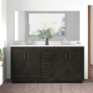 Modern 72 Inch Backsplash Included Bathroom Vanities Allmodern