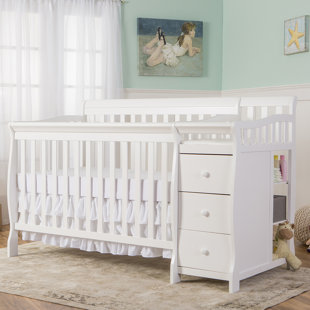 wayfair baby cribs with changing table