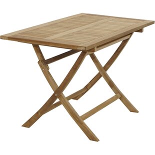 Willington Folding Teak Dining Table By Sol 72 Outdoor