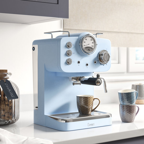 Swan Retro Pump Espresso and Coffee 