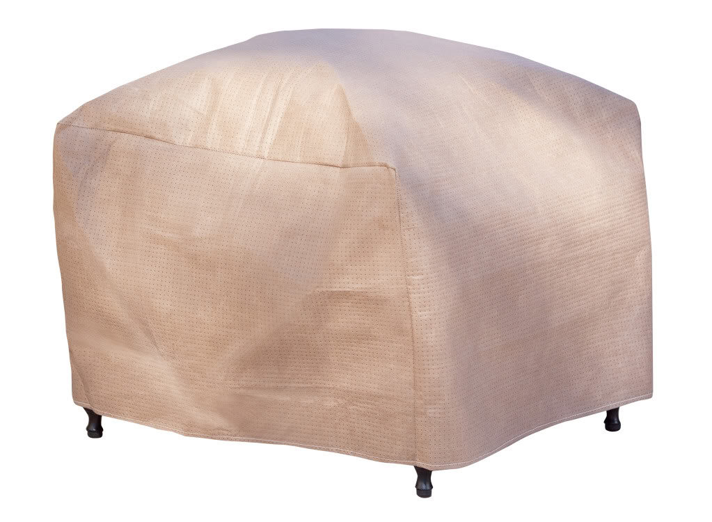 Audrey Patio Ottoman Side Table Cover Reviews Allmodern