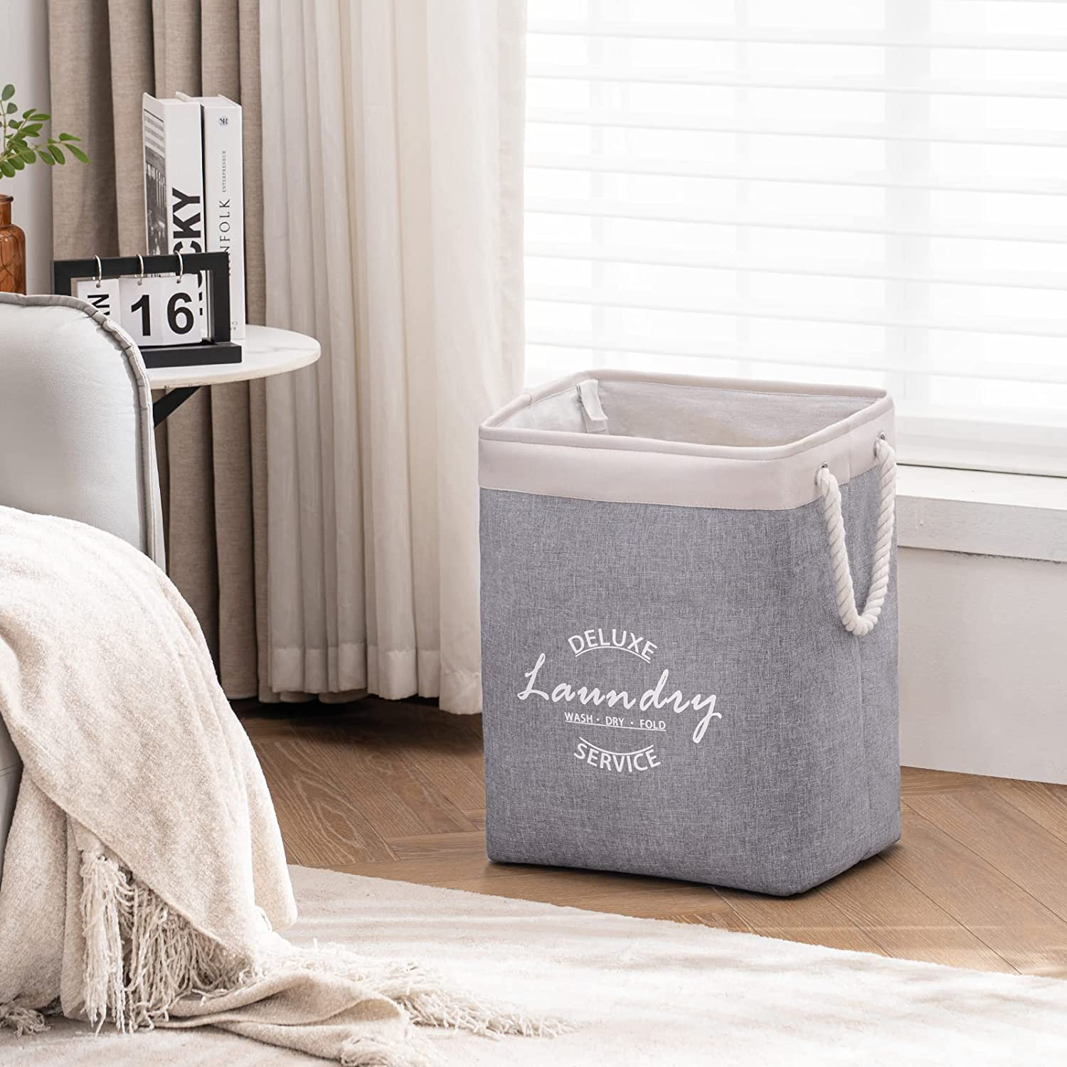 Small Spaces Collapsible Laundry Hamper Wayfair