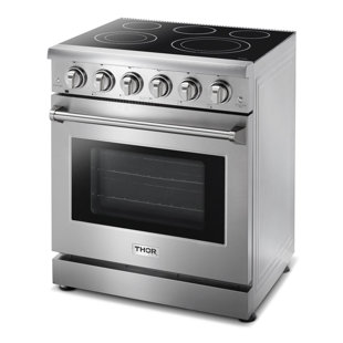 40 inch electric range with side oven