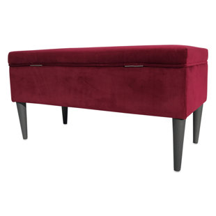 Go to store & view more images Whole House Worlds Royal Upholstered Storage Bench