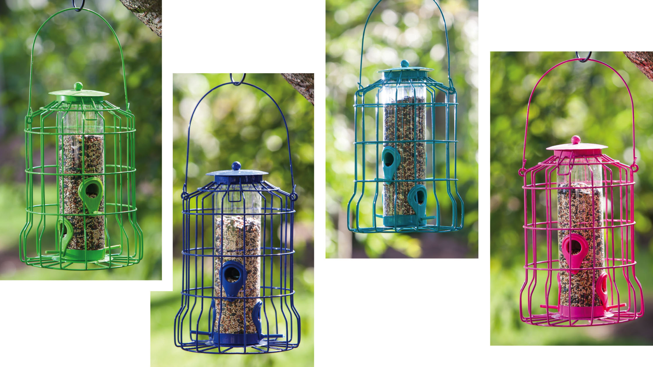 Evergreen Enterprises Inc Blooms Squirrel Resistant Caged Tube